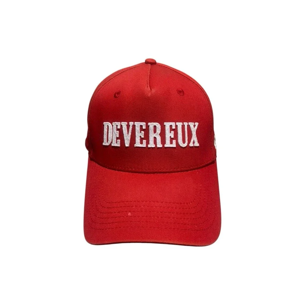 Devereux Golf Team Red Adjustable OSFA Snapback Hat